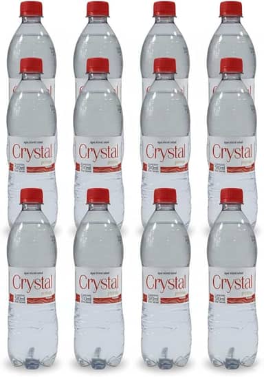 Água mineral com gás 510ml - Crystal Premium - - Fardo c/12
