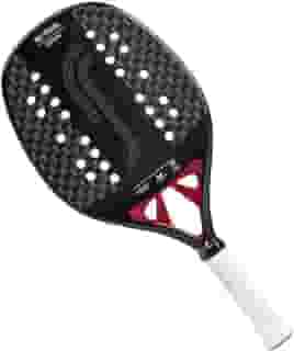 FOXCUP Raquete de Beach Tennis Robin Söderling Tidal Edition Preta e Vermelha