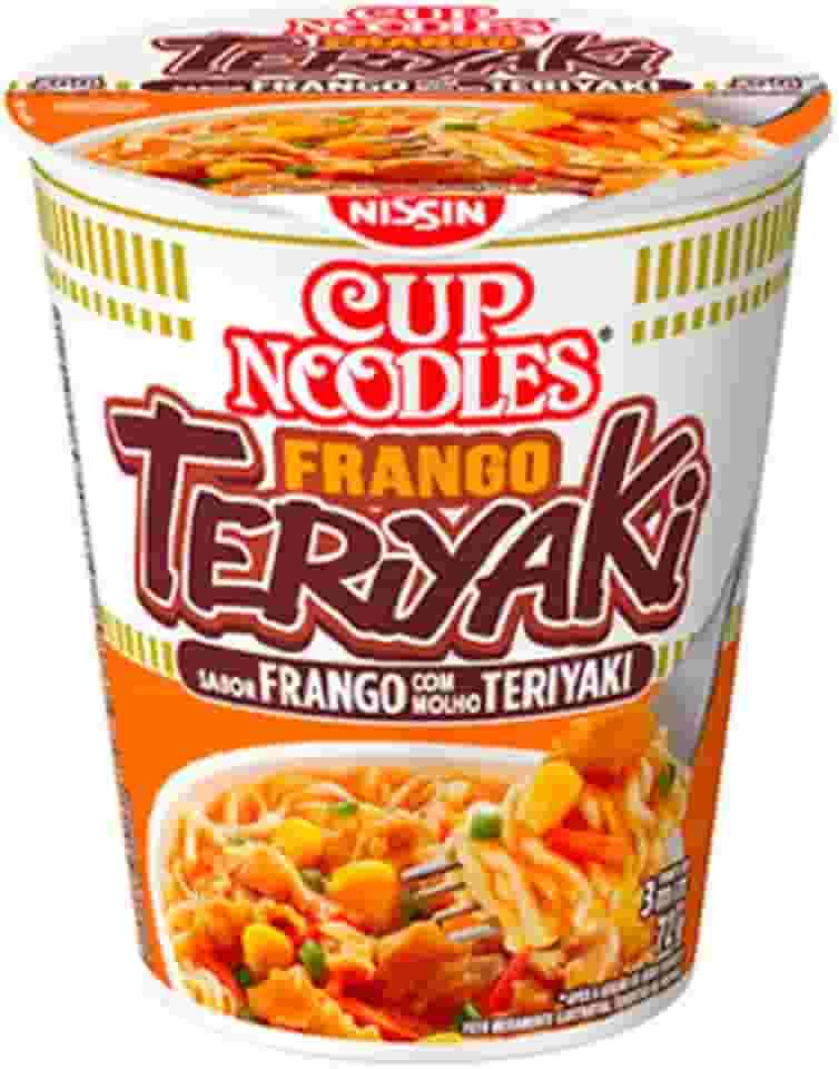Cup Noodles Sabor Frango Teriyaki Nissin 72g