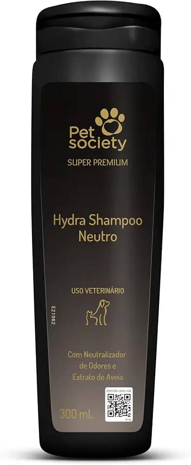 Pet Society Shampoo Neutro Super Premium 300 Ml Pet Society para Cães