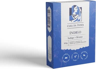 Henna Índigo Casa da Índia 100g