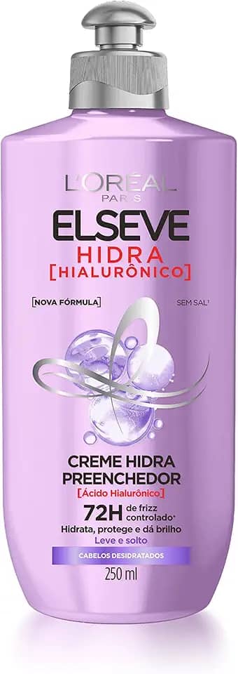 Creme para Pentear Preenchedor L'Oréal Paris Elseve Hidra Hialurônico, 250ml