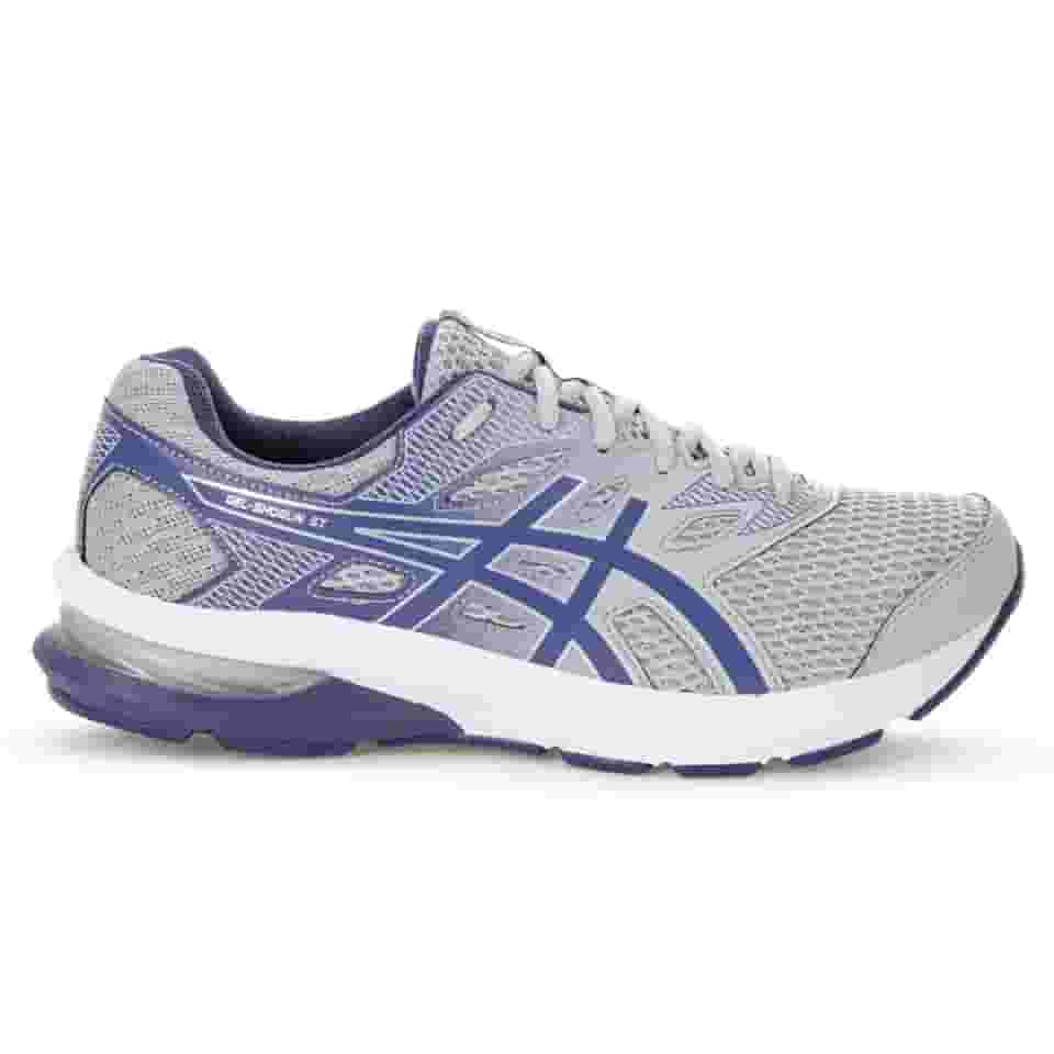 Tênis Asics Gel Shogun ST Cinza e Azul - Feminino - 38 - Cinza