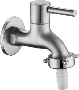 Torneira Inox Tanque Jardim Lavanderia NOX14