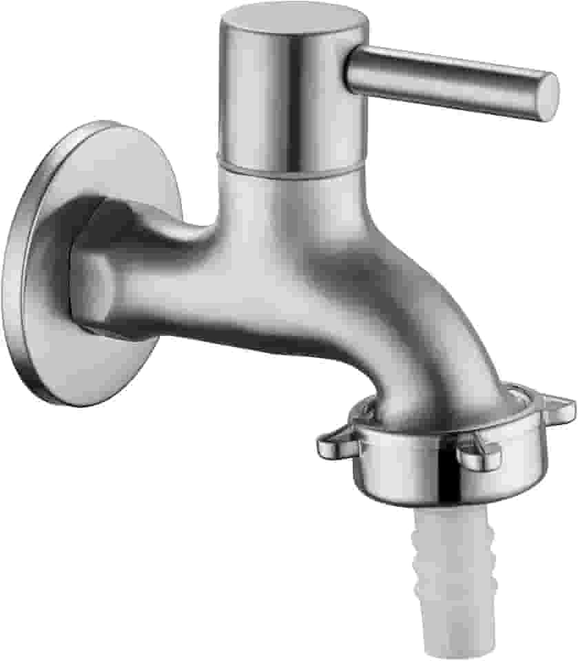 Torneira Inox Tanque Jardim Lavanderia NOX14