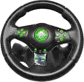 Volante De Vibração Gamer Com Pedais e Cambio Para Xbox360 PC PS2 PS3 Preto Giro 180º - KP-5815A