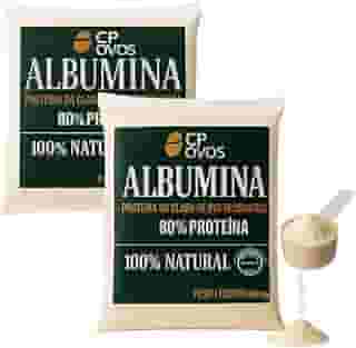 Albumina CP Ovos - 80% Proteína - Suplemento Natural 1kg