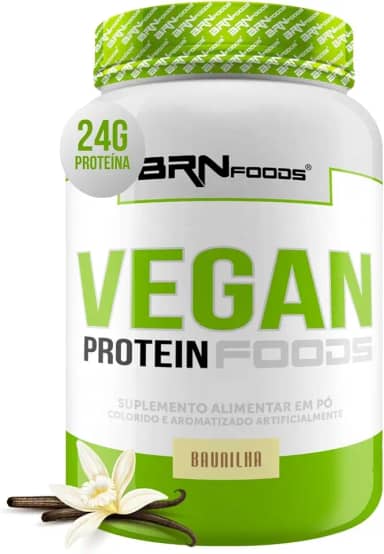 Proteína Vegana - Vegan Protein Foods Baunilha 500g - BRN Foods
