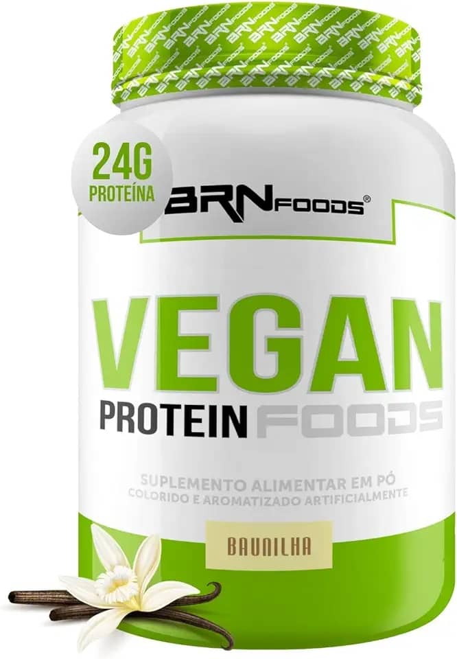 Proteína Vegana - Vegan Protein Foods Baunilha 500g - BRN Foods