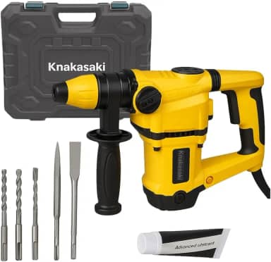 Martelete Rompedor 1600W Profissional com Brocas Maleta SDS-Plus (220Volts)