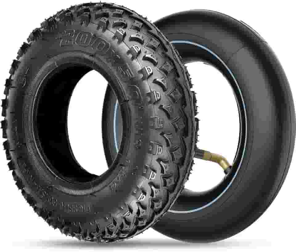 GLDYTIMES Pneu sólido 200x50 (20.3 cm x 5.1 cm), pneu off-road 20 polegadas adequado para Razor Power Core E100/ RX200/ E200, Dune Buggy, ePunk, Crazy Cart, PowerRider 360, eSpark | Tamanho de aro 11