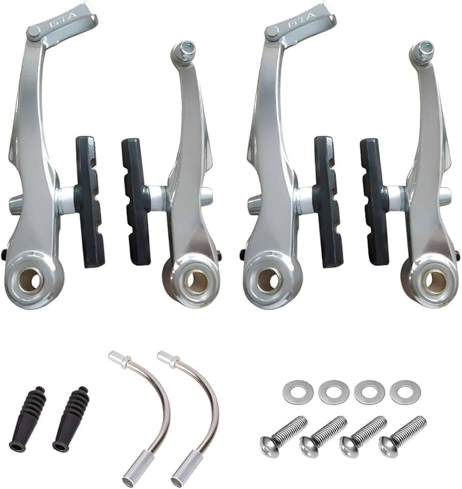 Par Freio V Brake Gta Alumínio C/Sapata Orbital Bike Mtb