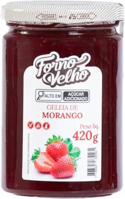 Forno Velho Geleia de Morango - 420g (Clássica)