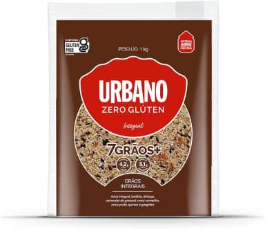 Urbano, Arroz 7 grãos + Integral - 1kg