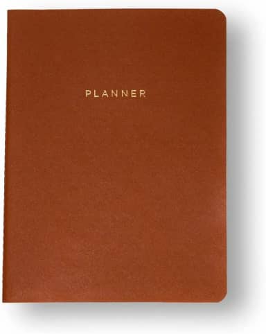 Planner Permanente Revista Planejamento Clássica Mensal19X25 Caramelo/Café, Cicero