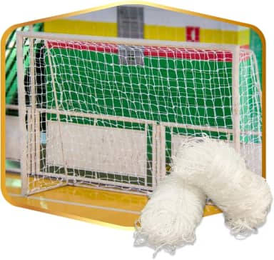 Rede Para Gol/trave de Futebol de Salão/futsal Oficial Fio 4