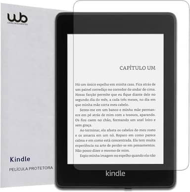 Película Kindle Paperwhite 10ª geração (2019) à prova d'agua WB® Fosca Anti-Risco Anti-Poeira Anti-UV (não compatível com 10ª geração e nem com Paperwhite 11ª geração)