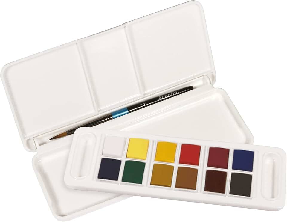 DALER ROWNEY Aquafine Aquarela Estojo 12 Cores