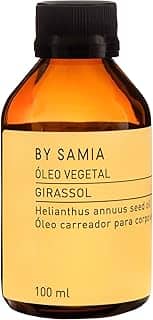By Samia Óleo Vegetal de Girassol | 100% Puro Helianthus Annuus | Hidratação, Proteção e Antioxidante para Pele e Cabelo | 100ml