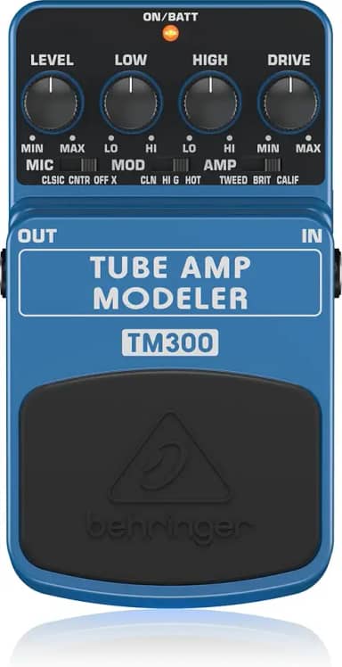 Behringer TM300 Pedal para Guitarra Simulador Valvulado