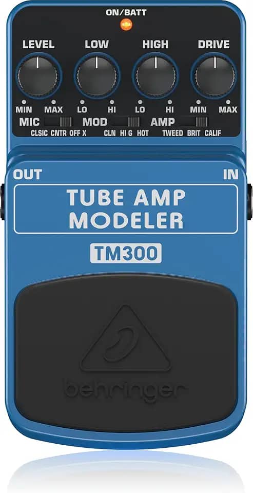 Behringer TM300 Pedal para Guitarra Simulador Valvulado