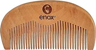Pente De Madeira Para Barba Enox, Enox