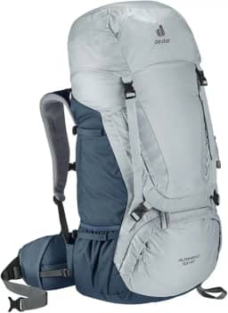 Deuter, Mochila Cargueira Alpamayo 55+10 Litros para Trekking, Viagens e Caminhadas Longas, Cinza.