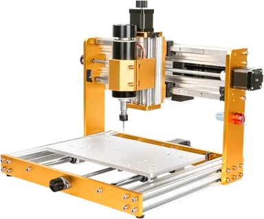 Máquina de gravação CNC de metal completo de 500 W, kit de fresadora de guia linear com interruptor de limite, função de parada de emergência, Adequado para gravar e cortar metais macios e não metais