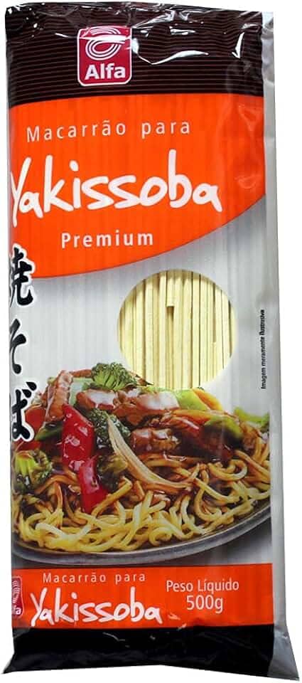 Macarrão Yakissoba Premium Alfa 500g