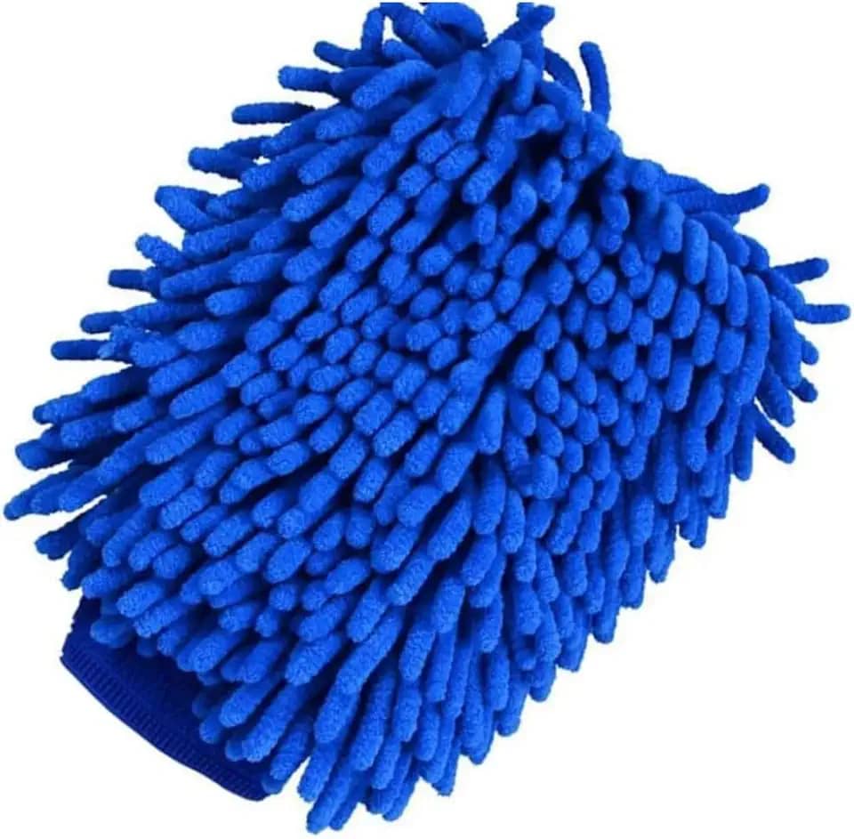 Luva de Lavar Carro Microfibra para Limpeza e Lavagem Automotiva Pano de Microfibra – Super Macia, Alta Absorção, Não Risca, Uso Doméstico e Profissional