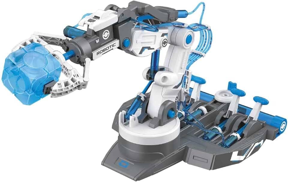 Braço Robótico Hidráulico 3 Em 1 Diy Kit Com 220 Peças