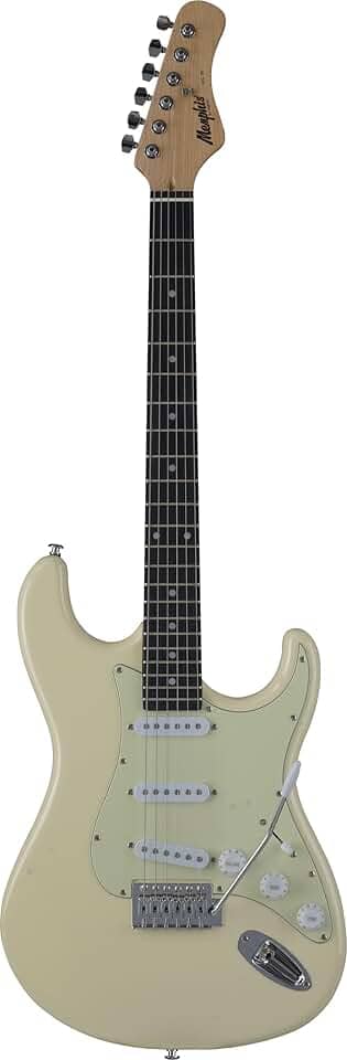 GUITARRA 3S ESCALA ESCURA ESCUDO AWH MG-30 OWH MEMPHIS TAGIMA