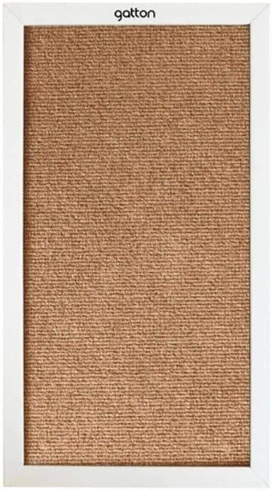 Gatton Arranhador Para Gatos Arranhador De Carpete Brinquedo Com Catnip Modelo Ronrock Branco