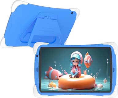 Tablet infantil infantil de 10 polegadas Android 12 para crianças, tablet de 32 GB para meninos e meninas, 2 GB de RAM, WiFi, câmera dupla, tela de proteção ocular IPS de 10,1 polegadas, aplicativo de