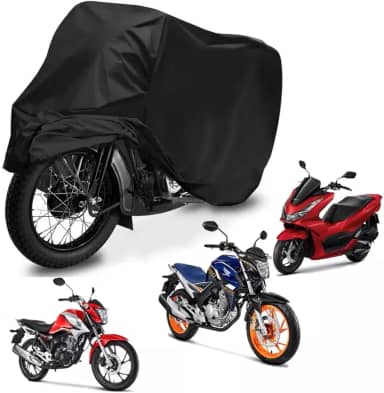 Capa de Cobrir Moto em Couro Impermeável Proteção Sol Chuva UV Com Forro Anti Riscos (SCOOTER ELÉTRICA)