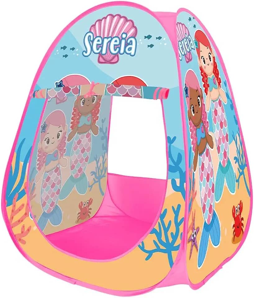 Barraca Infantil Dobrável Sereia DM Toys