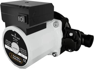 120Watts Pressurizador De Água, Bomba Pressurizadora 110V 60Hz 3450r/min Velocidade de Rotação para Cozinha Banheiro RV Marine, Yacht Garden