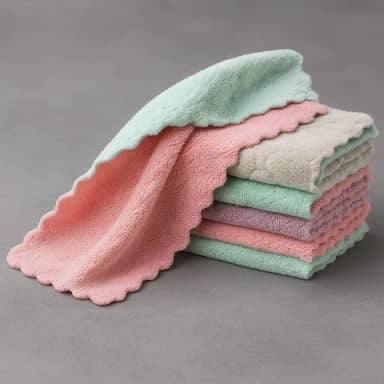 Kit 6 Panos Premium De Qualidade, Microfibra, 28x28cm, Multiuso, Reutilizável, Para Limpeza De Pia Móveis Carro Vidros E Casa, Marca VARENZIA