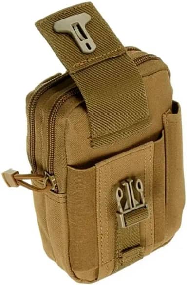 Bolsa Porta Objetos Pochete Tática camping acampamento trilha caminhada Cintura Militar P/Cinto bolsos