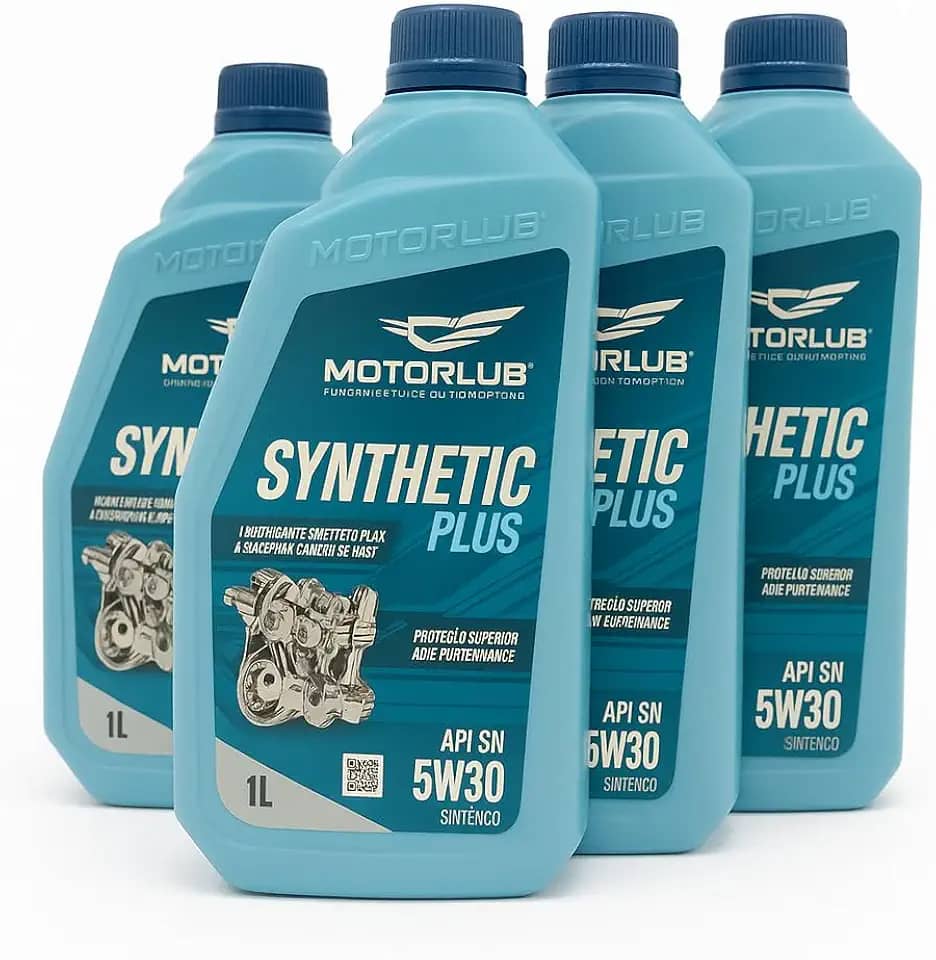 Kit 4l Óleo 5w30 Api Sn Sintético Plus