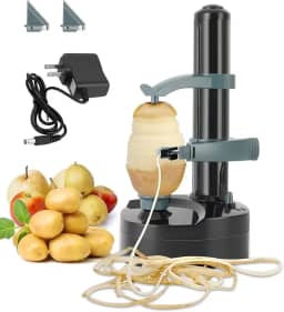 220V Descascador Elétrico Automático De Frutas Legumes, Descascador de Batata, Elétrico Rotativo Automático, 12V, Laranja