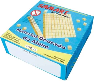 Smmart 61387, Material, do Aluno em Madeira com 62 Peças, Multicor