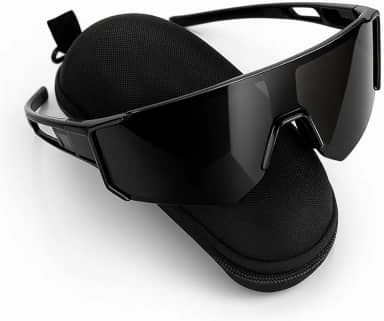 Óculos Ciclismo Corrida Esportivo Bike Mtb Protecao Uv Beach Preto