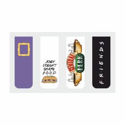 Marcador De Página Magnético Kit 4 Marcadores Friends