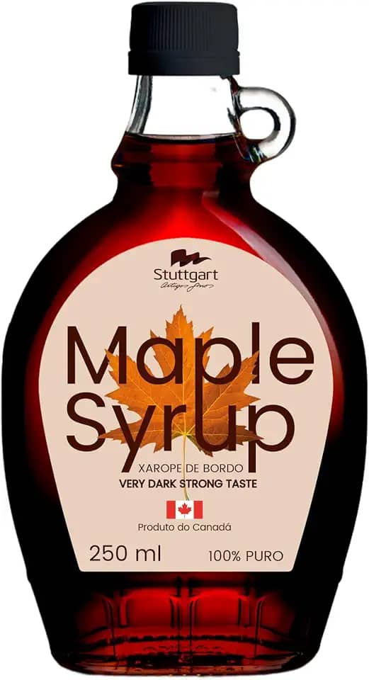 Stuttgart Artigos Finos Xarope De Bordo Maple Syrup Escuro 250Ml