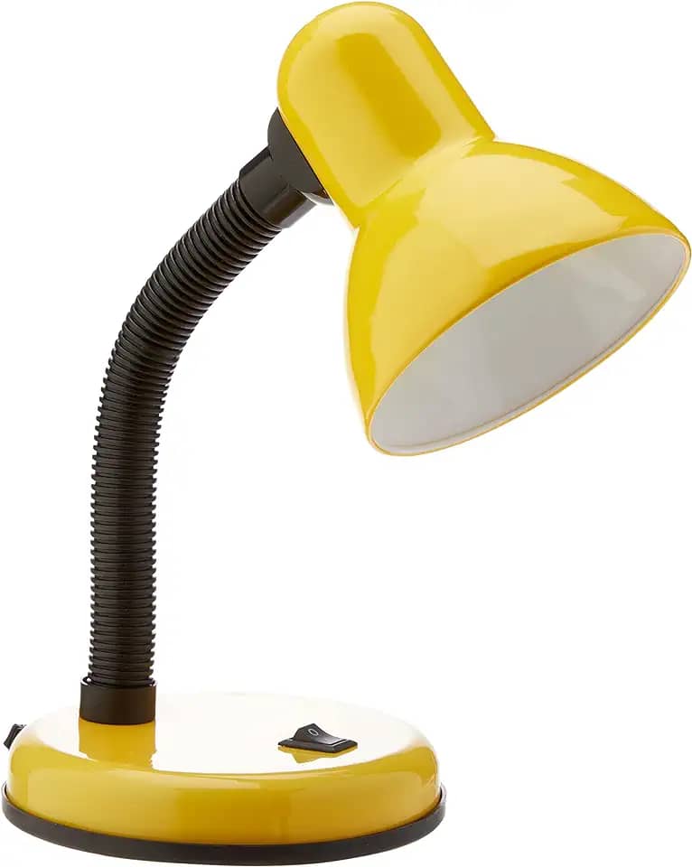 LUMINATTI BY DANURI Viking Luminária de Mesa, Amarelo, Até 30 W