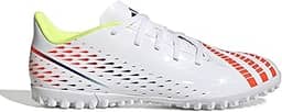 Chuteira Society Adidas Predator Edge.4 Masculino - Branco e Amarelo (br_footwear_size_system, adult, numeric, numeric_42)