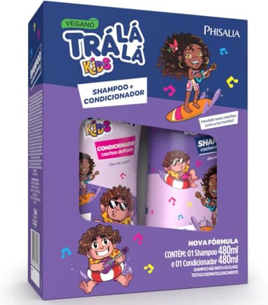Tra La La - Kit Tra La La Sh+Cond Kids 480Ml Cachos