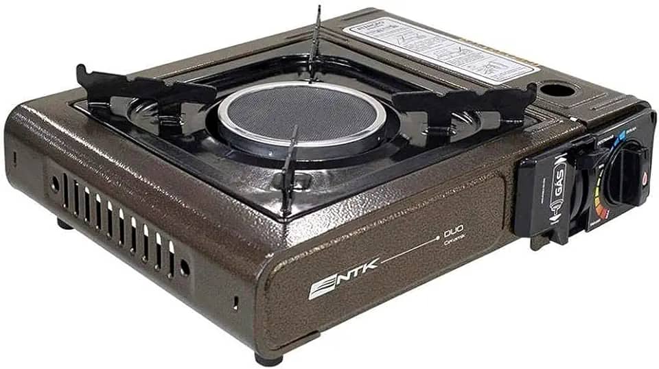 Nautika, Fogareiro Duo Ceramik com Ignição Automática em Aço Esmaltado