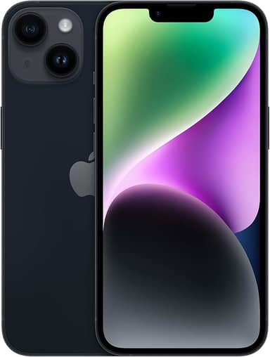 Apple iPhone 14 (128 GB) – Meia-Noite (Recondicionado)